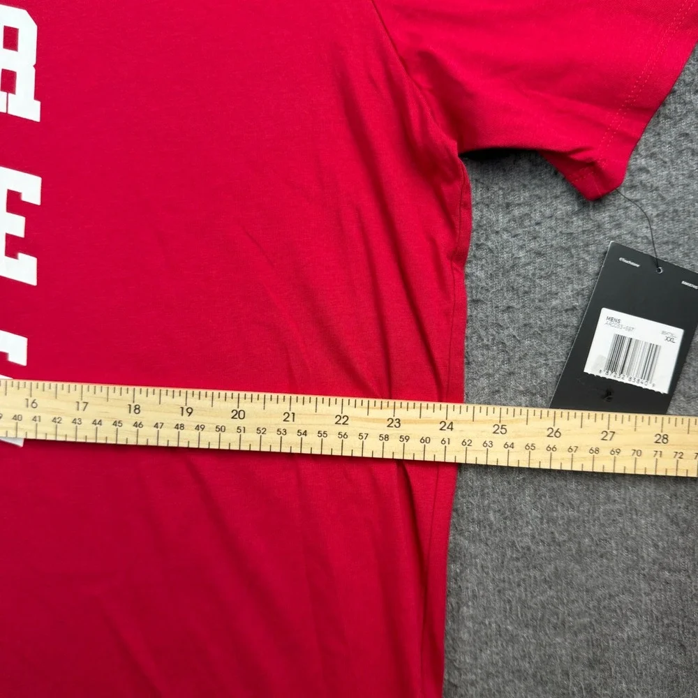 Jordan T-Shirt Men's XXL Red Jesus Booger Lonnie Mance Sip Graphic AR0053-687